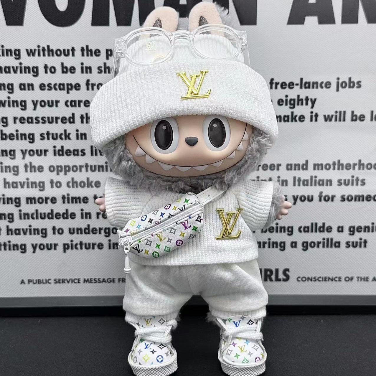 Labubu Custom Doll