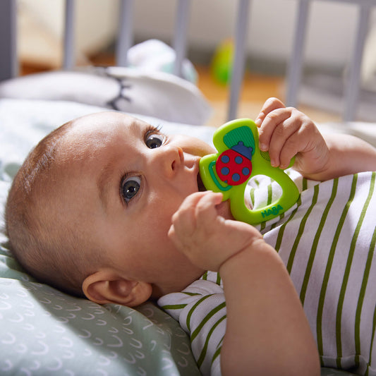 Shamrock Silicone Teether